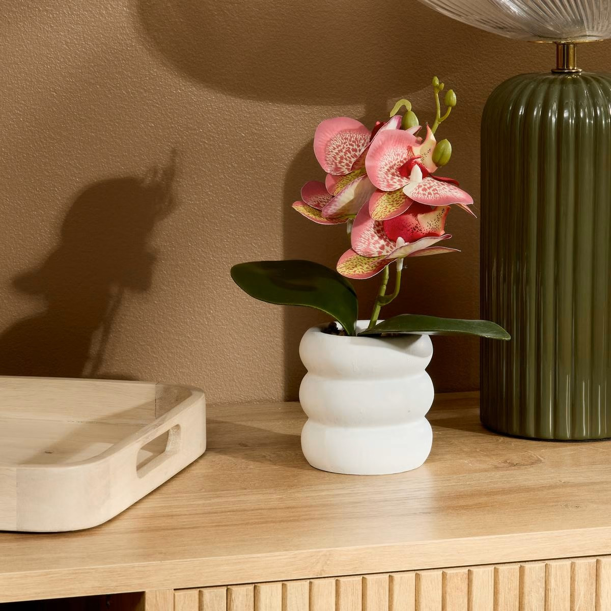 ORCHIDEA CON VASO H.25 ASS.3