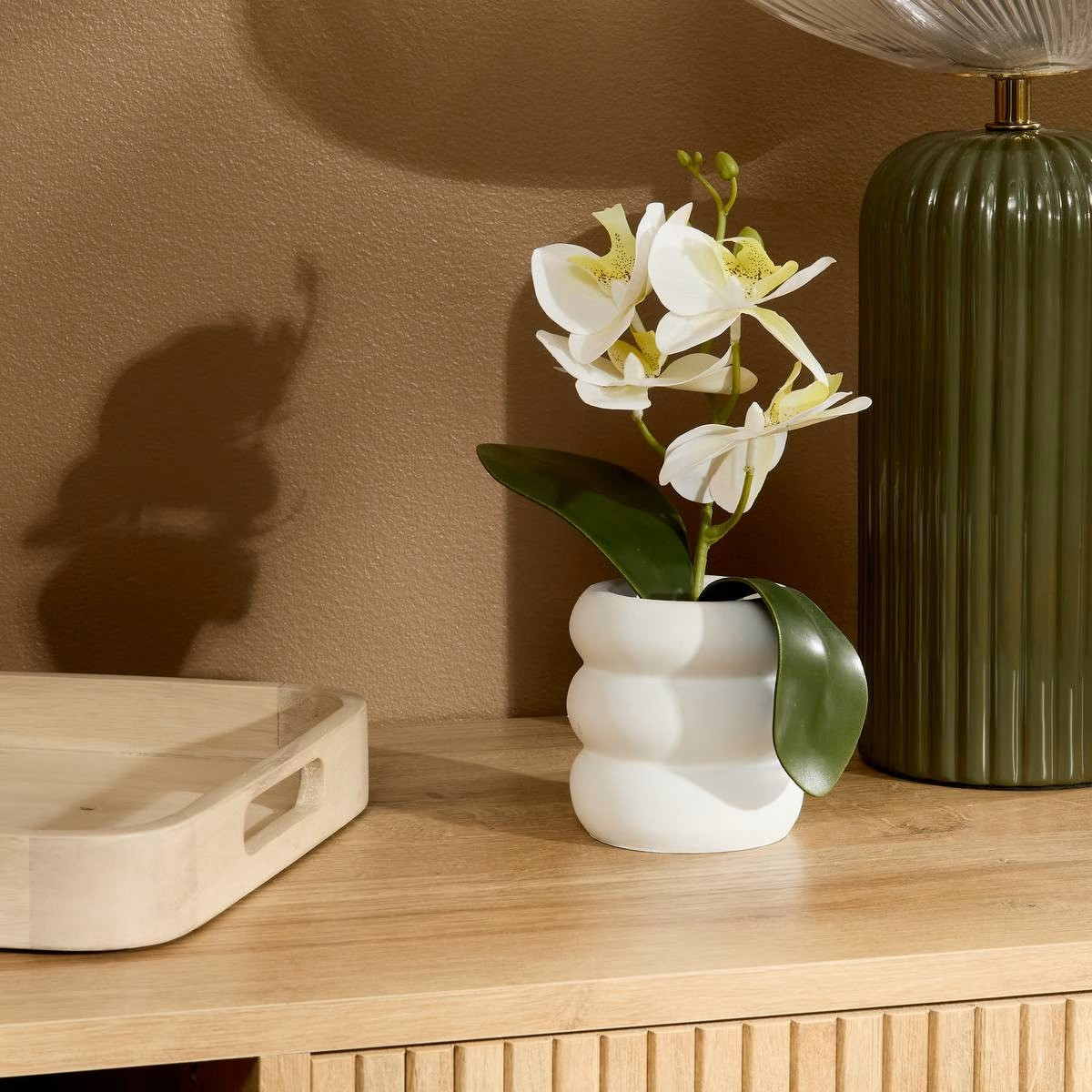 ORCHIDEA CON VASO H.25 ASS.3