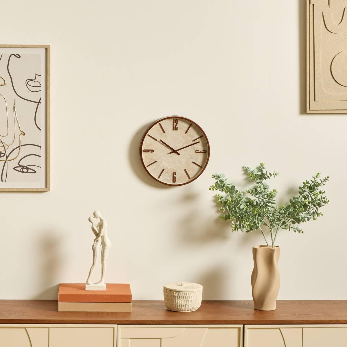 OROLOGIO NELLA D.29 PL.EFFETTO TRAVERTINO
