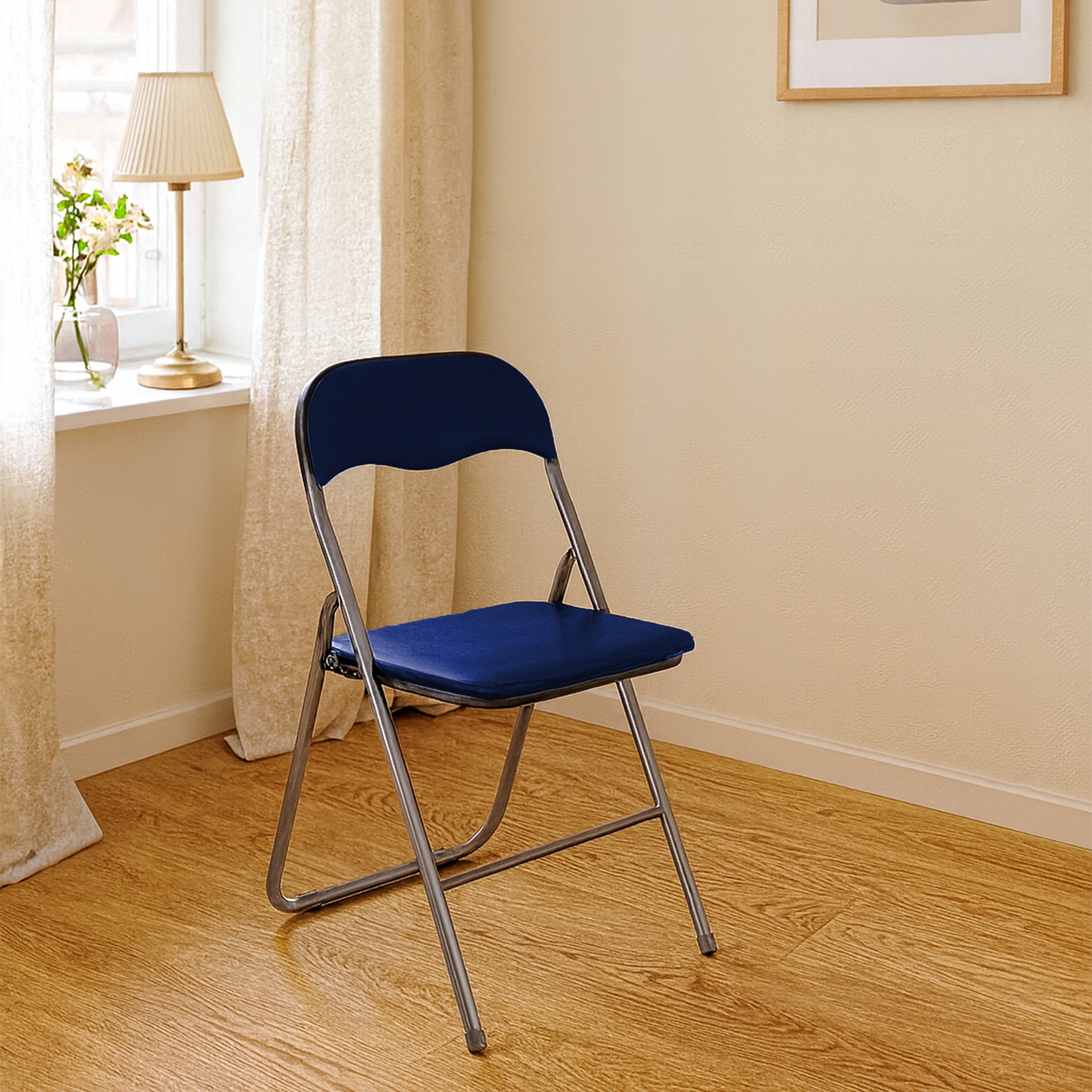 SEDIA PIEGHEVOLE BRIATICO BLU