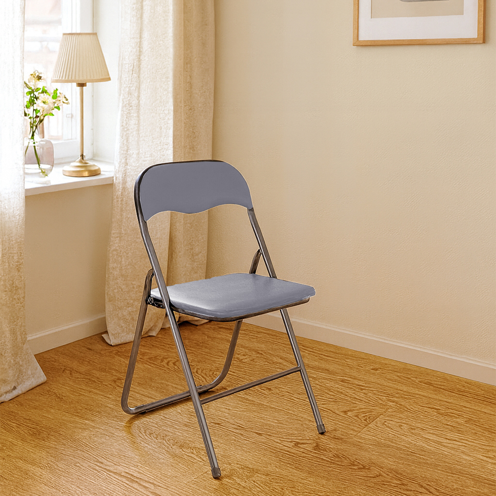 SEDIA PIEGHEVOLE BRIATICO GRIGIA