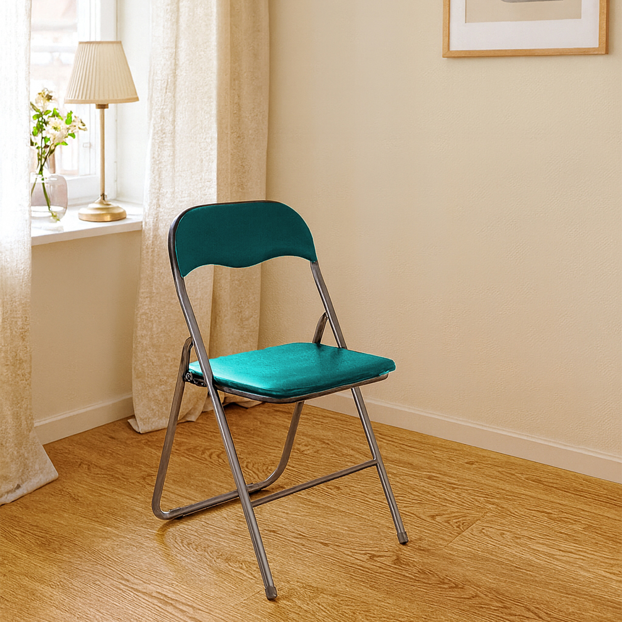 SEDIA PIEGHEVOLE BRIATICO TURCHESE