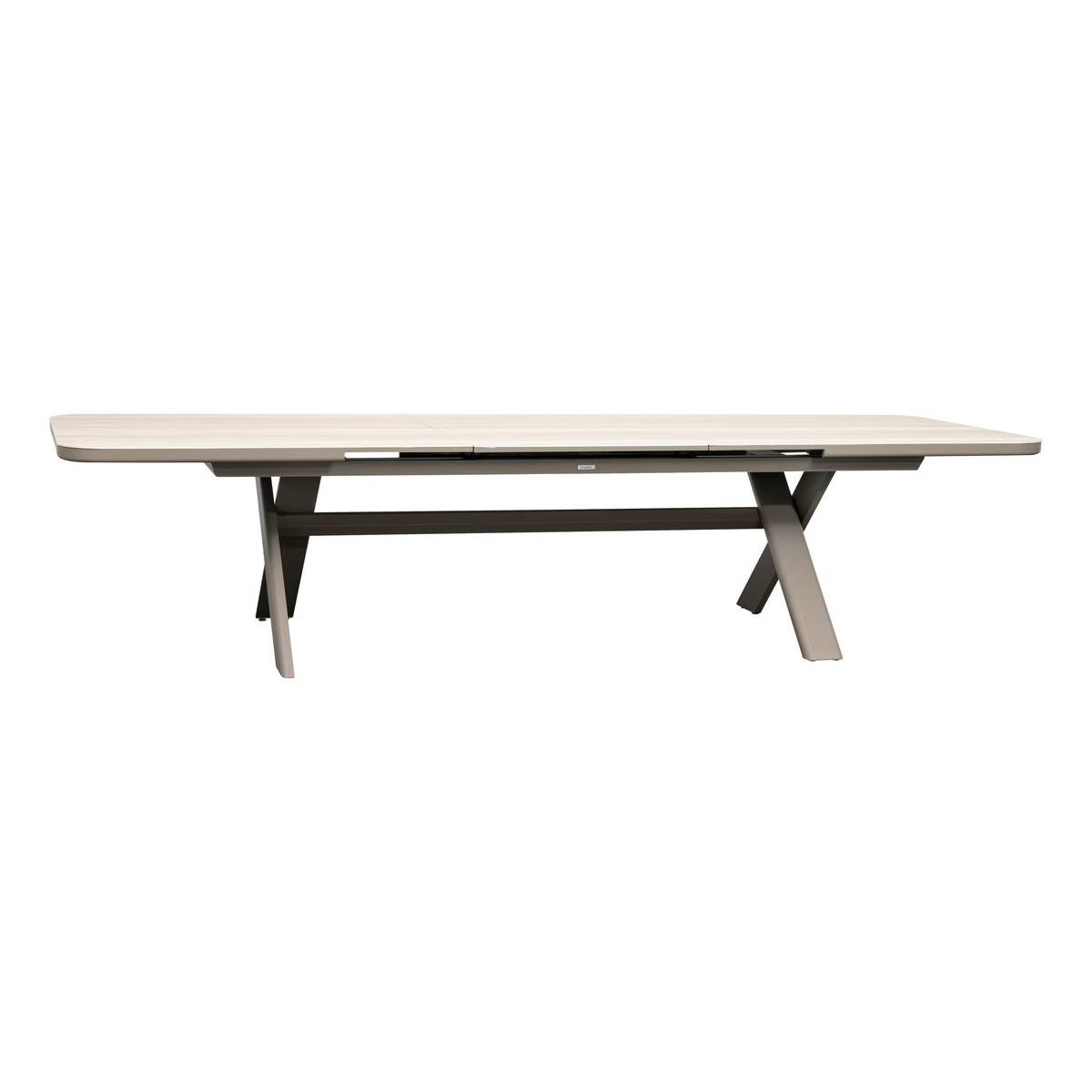 TAVOLO ALLUM.&PIETRA 259-339 C/6 POLTRONE ARGILLA