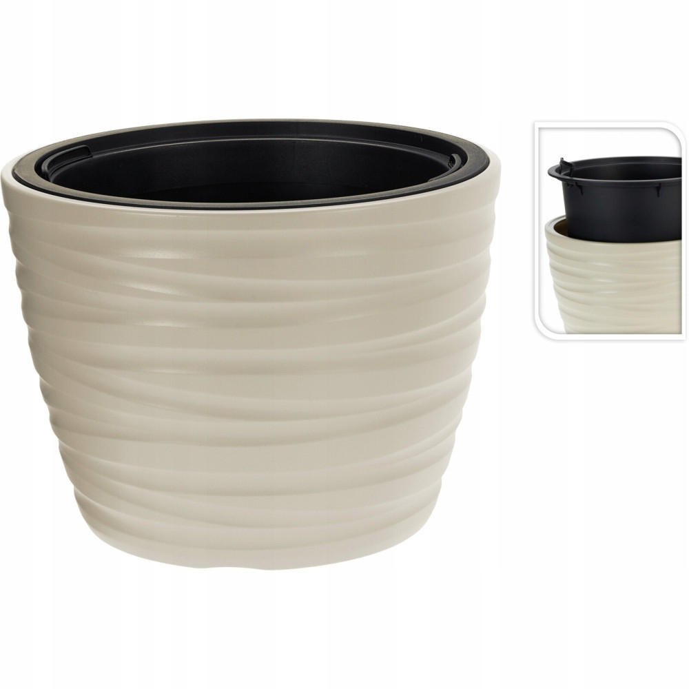 VASO FIORI D.37XH28CM TORTORA