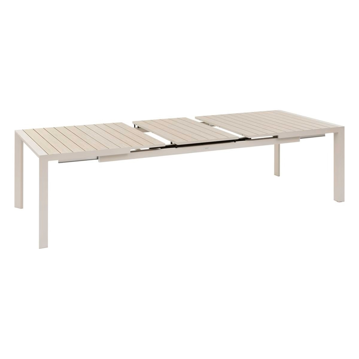TAVOLO CM.214-274X110 CON 6 POLTRONE ARGILLA