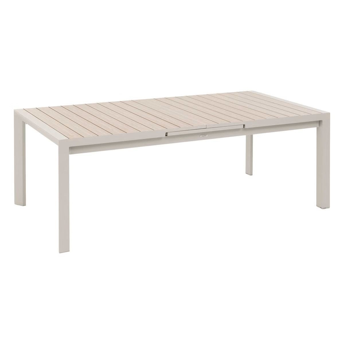 TAVOLO CM.214-274X110 CON 6 POLTRONE ARGILLA