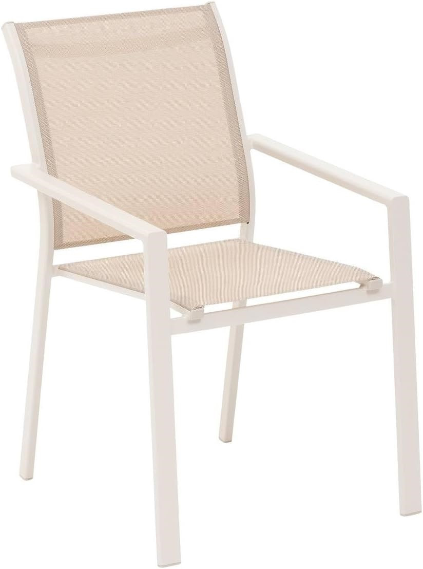 TAVOLO CM.214-274X110 CON 6 POLTRONE ARGILLA