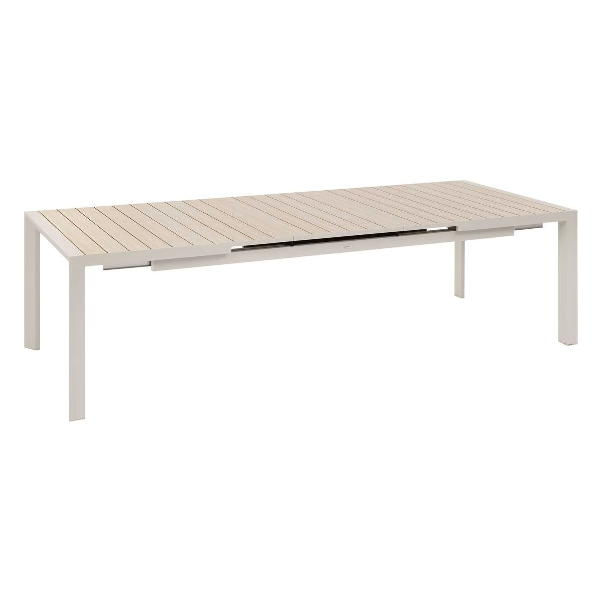TAVOLO CM.214-274X110 CON 6 POLTRONE ARGILLA