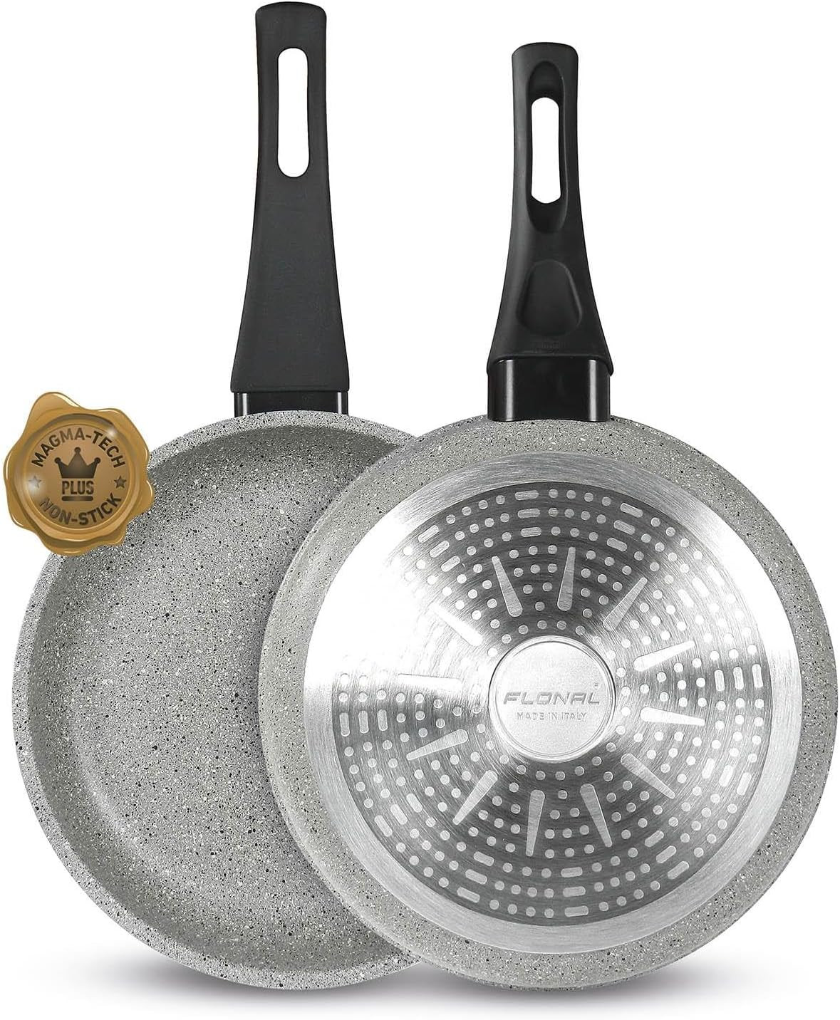 SET 3 PADELLE CM.18/22/26 INDUZIONE
