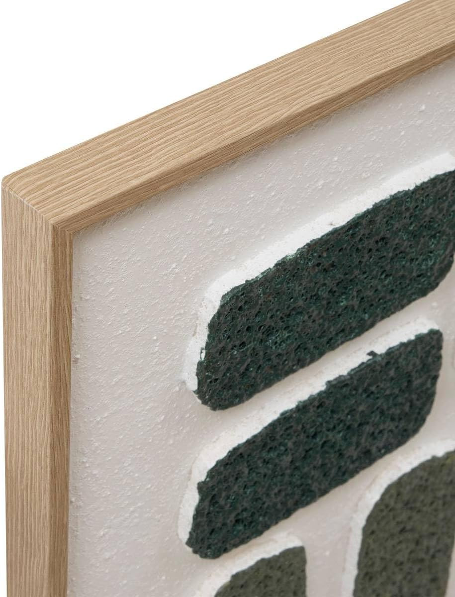 QUADRO 3D ALADJI CM.60X80 VERDE