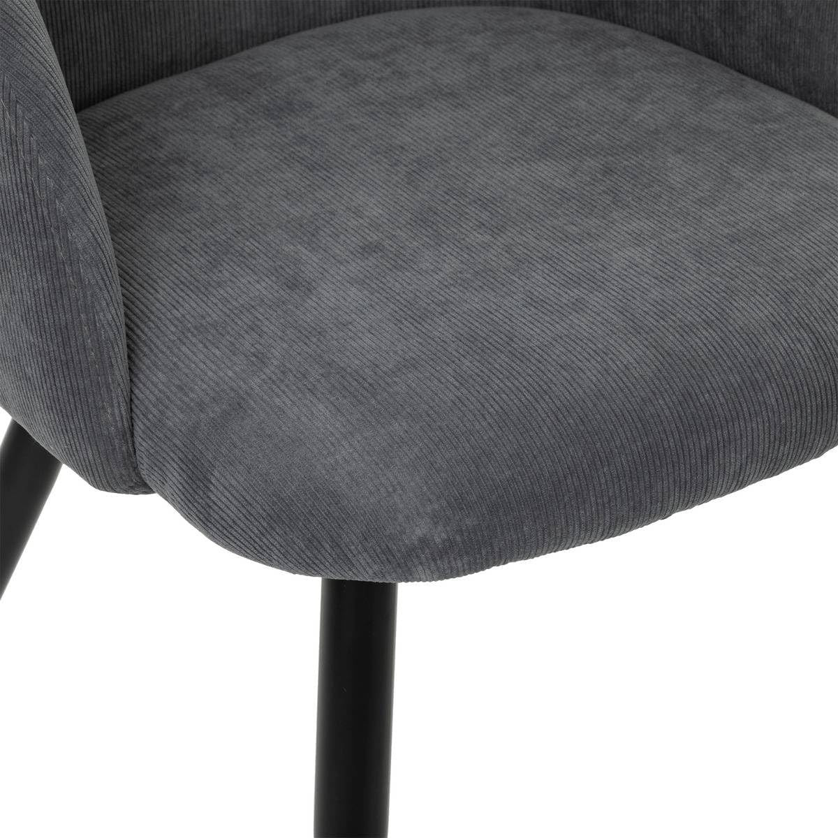 SEDIA CELESTE CON GAMBE NERE/GRIGIO