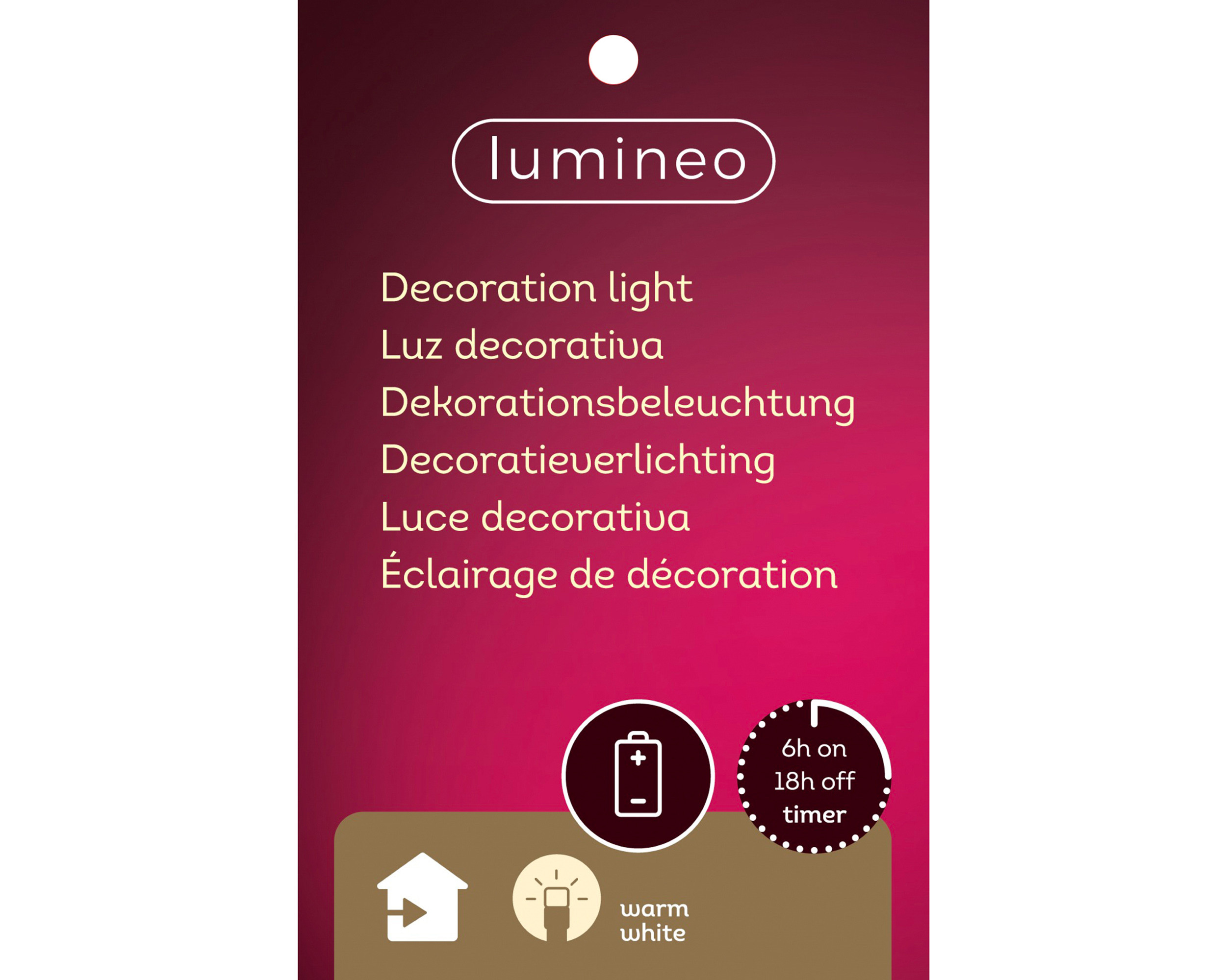 MICRO LED FIORE POL.VELLUTO BEIGE