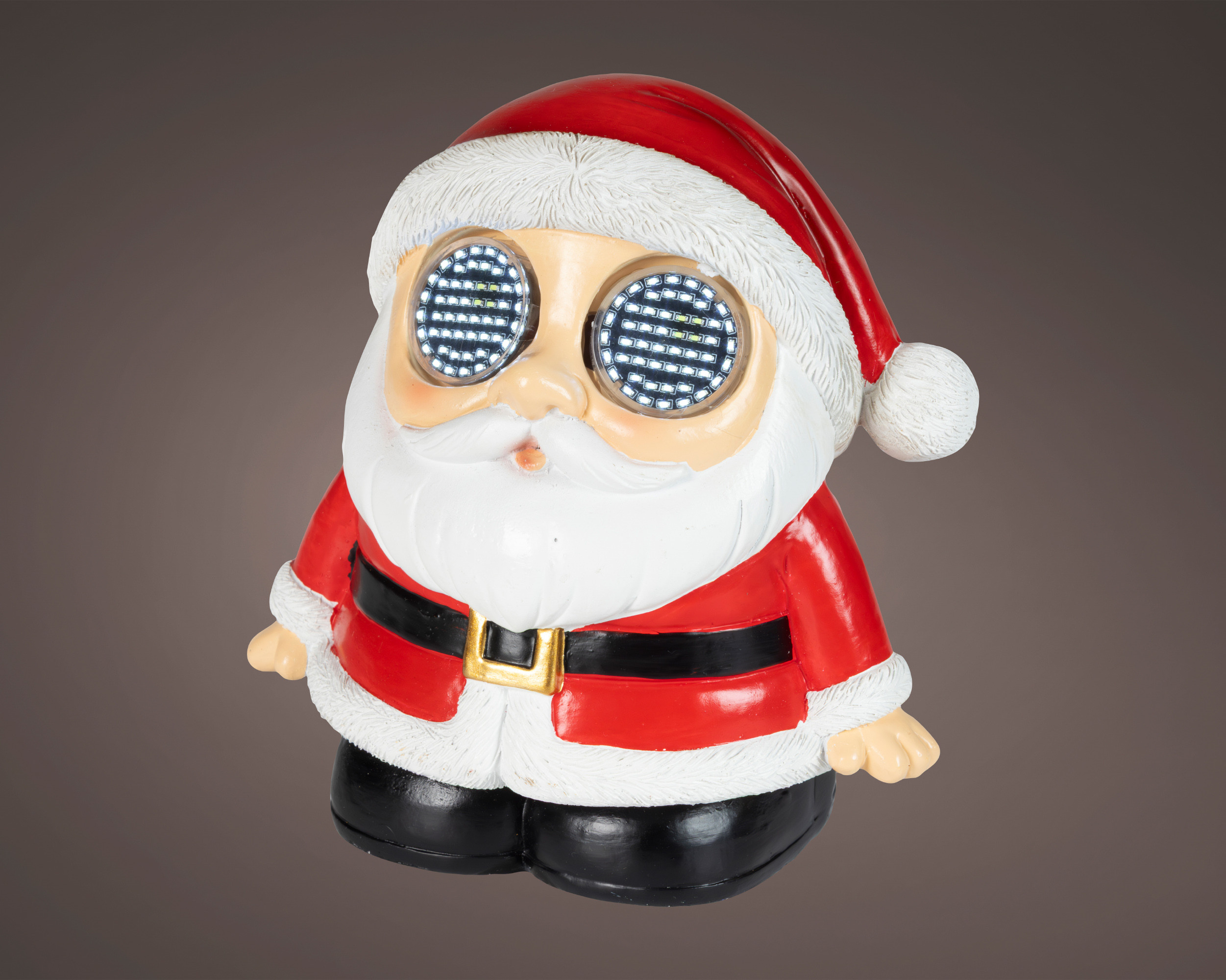 BABBO NATALE A LED H.13.5 L.FREDDA A BATTERIA