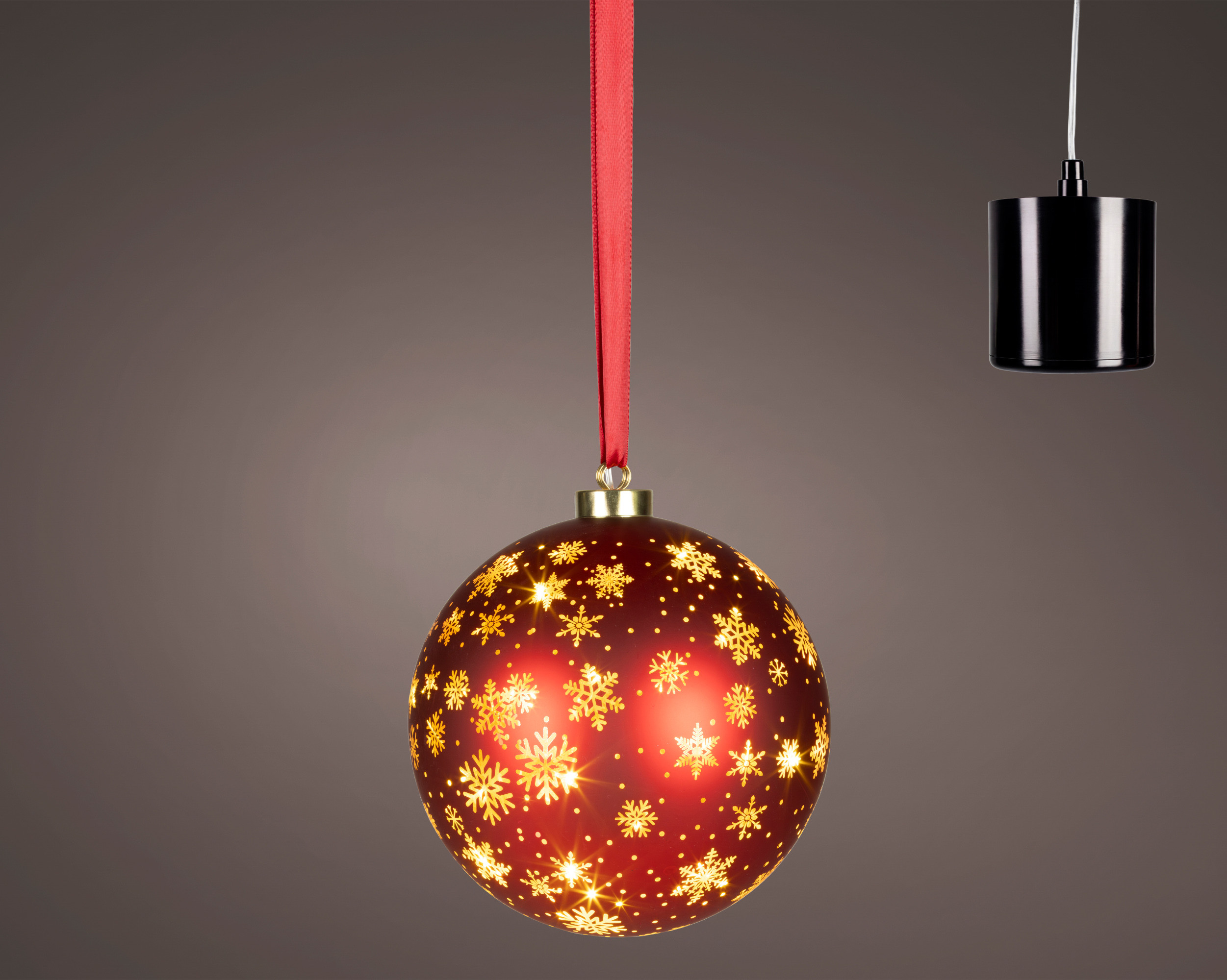 PALLA MICRO LED D.19 L.CALDA ROSSA