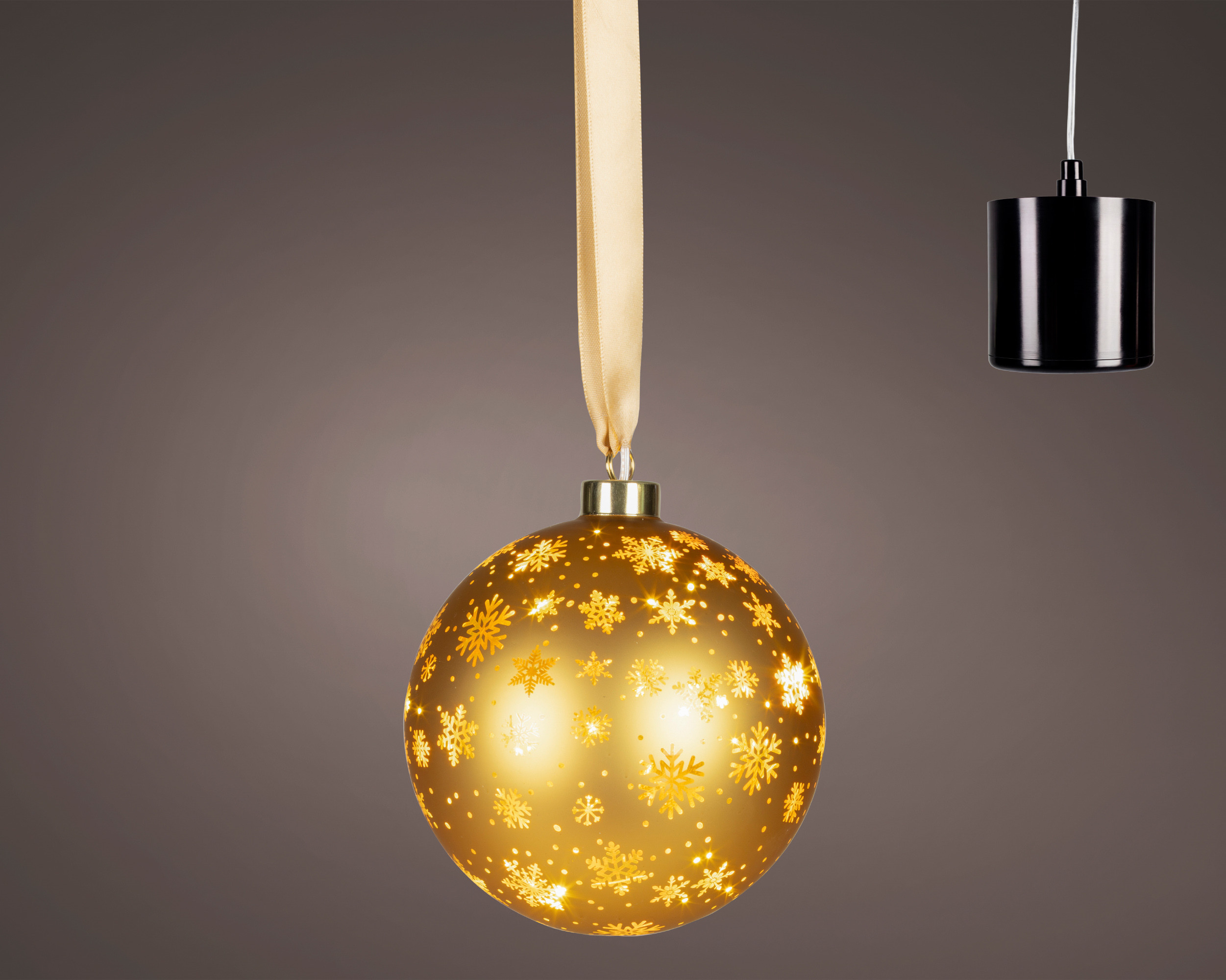 PALLA MICRO LED D.14 L.CALDA ORO