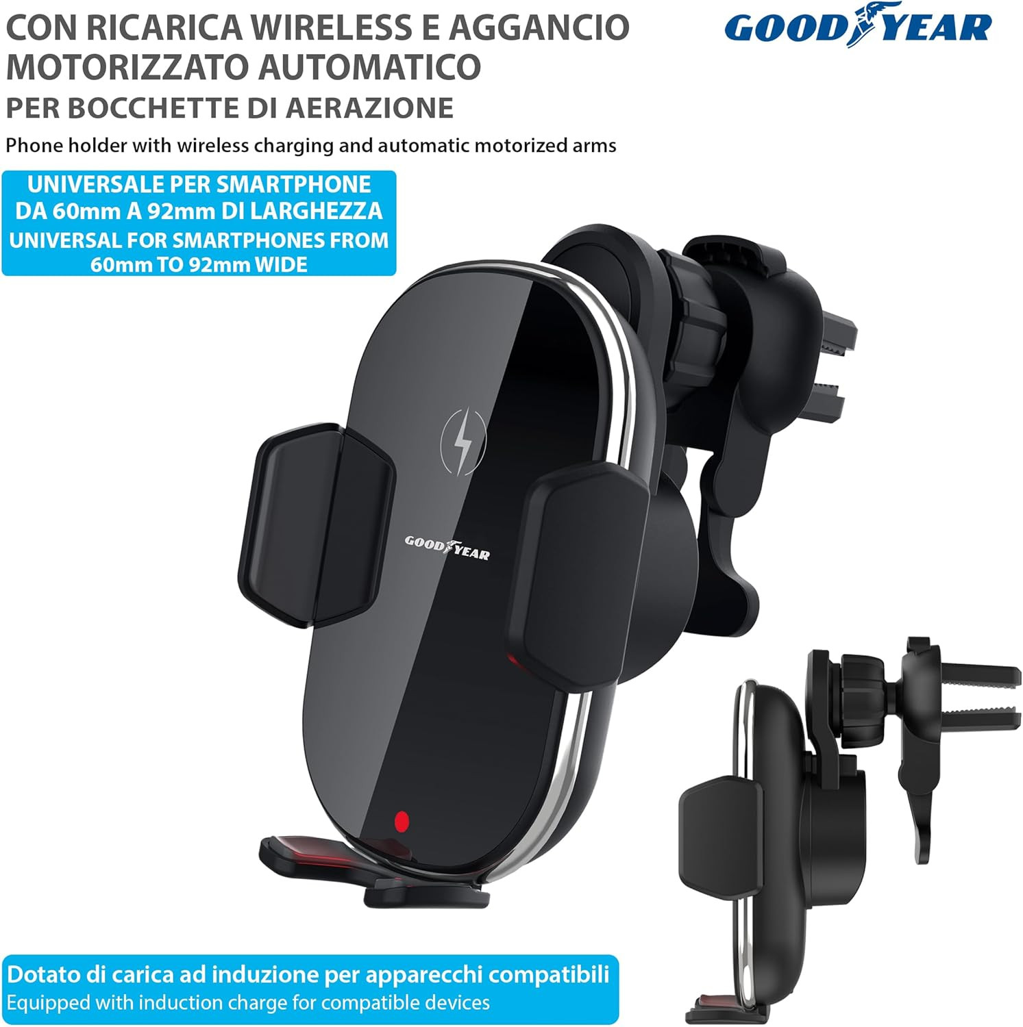 GOODYEAR PORTATELEFONO CON CARICA INDUZIONE