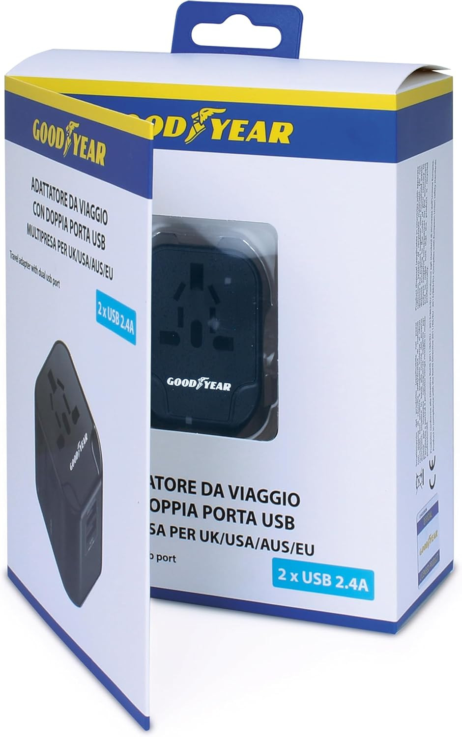 GOODYEAR ADATTATORE ALIMENT.DA VIAGGIO
