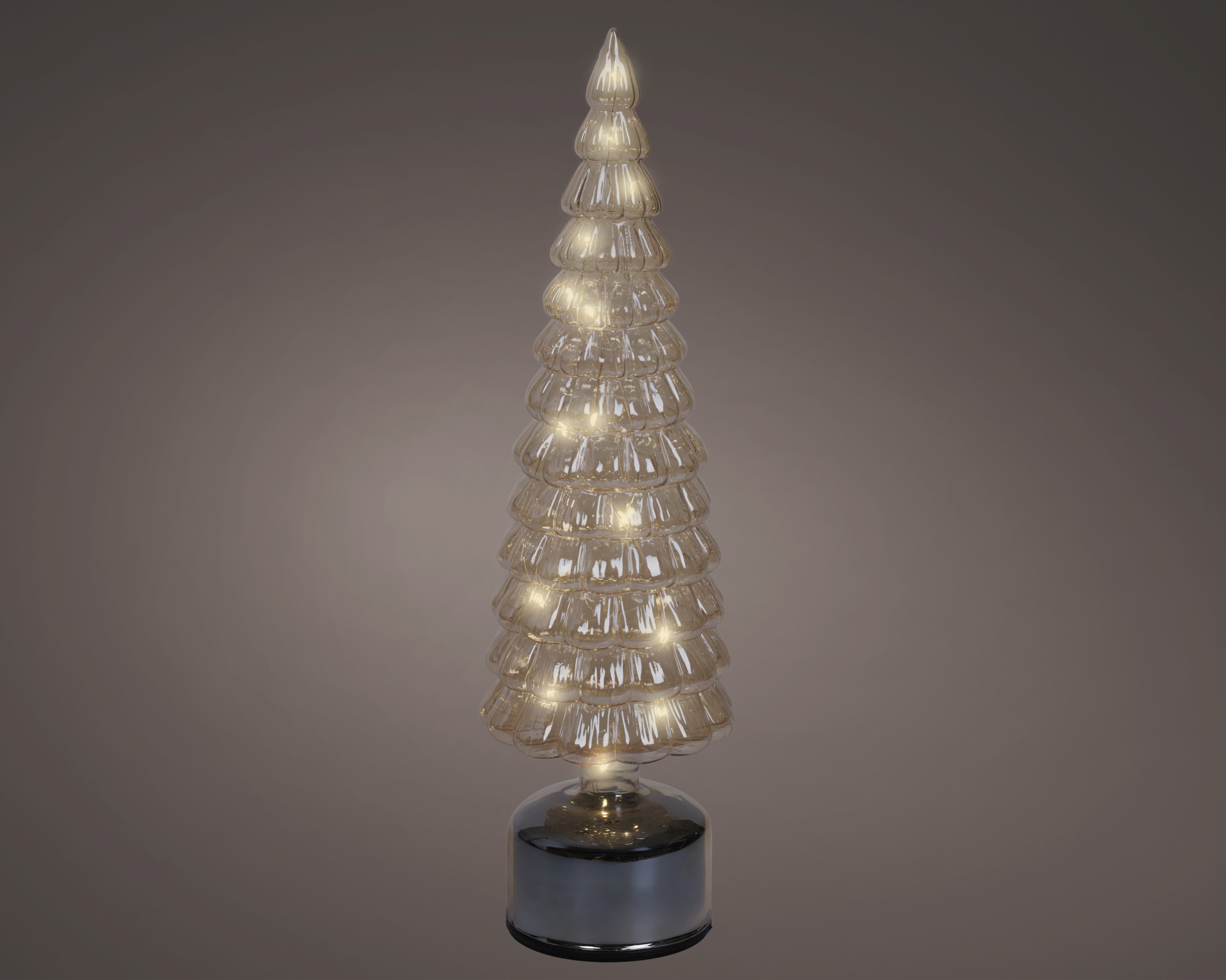 ALBERO MICRO LED ROTANTE D.11X39 LUCE CALDA ROSSO