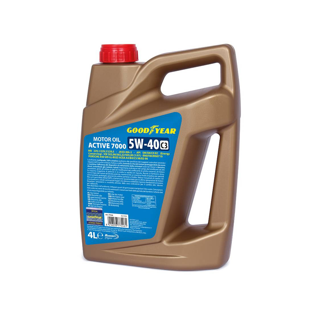 OLIO MOTORE GOODYEAR 5W-40 4LT.