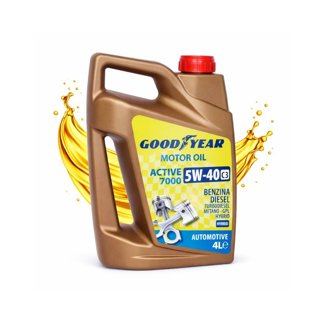 OLIO MOTORE GOODYEAR 5W-40 4LT.
