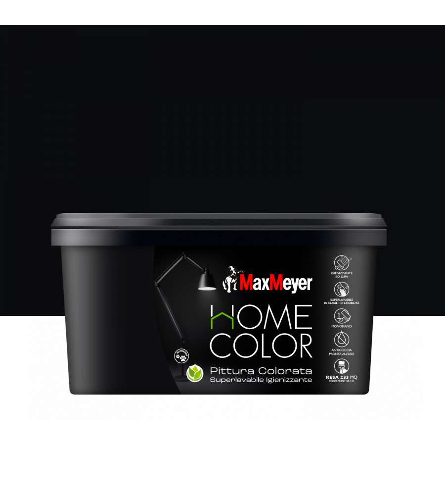 PITTURA HOME COLOR NERO LT.2.5