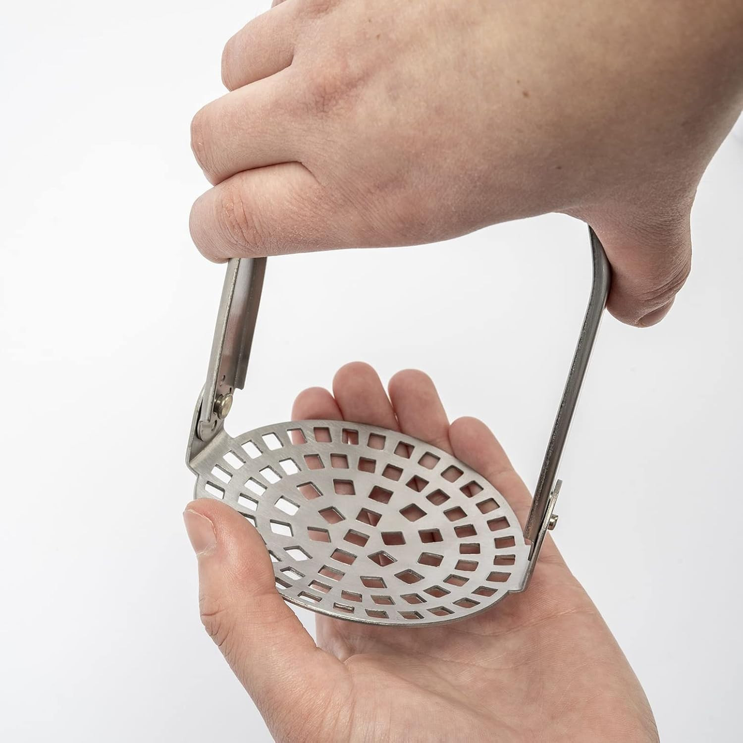 SCHIACCIAPATATE PIEGHEVOLE INOX