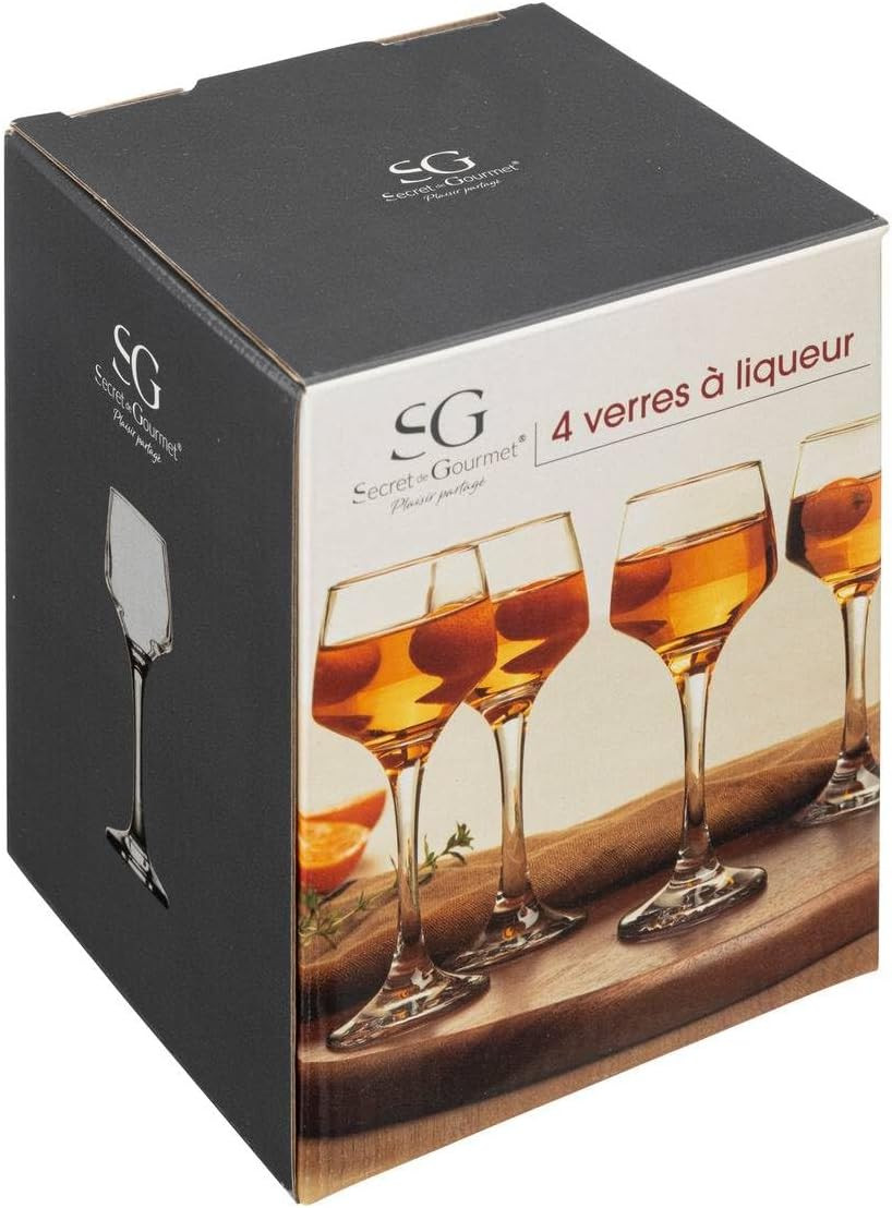 SET4 BICCHIERI  LIQUORE ELAYA 9CL.