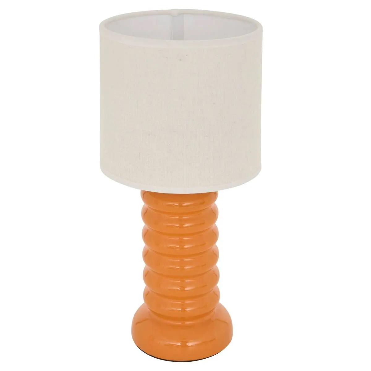LAMPADA VINAS H.33 CERAMICA ARANCIONE