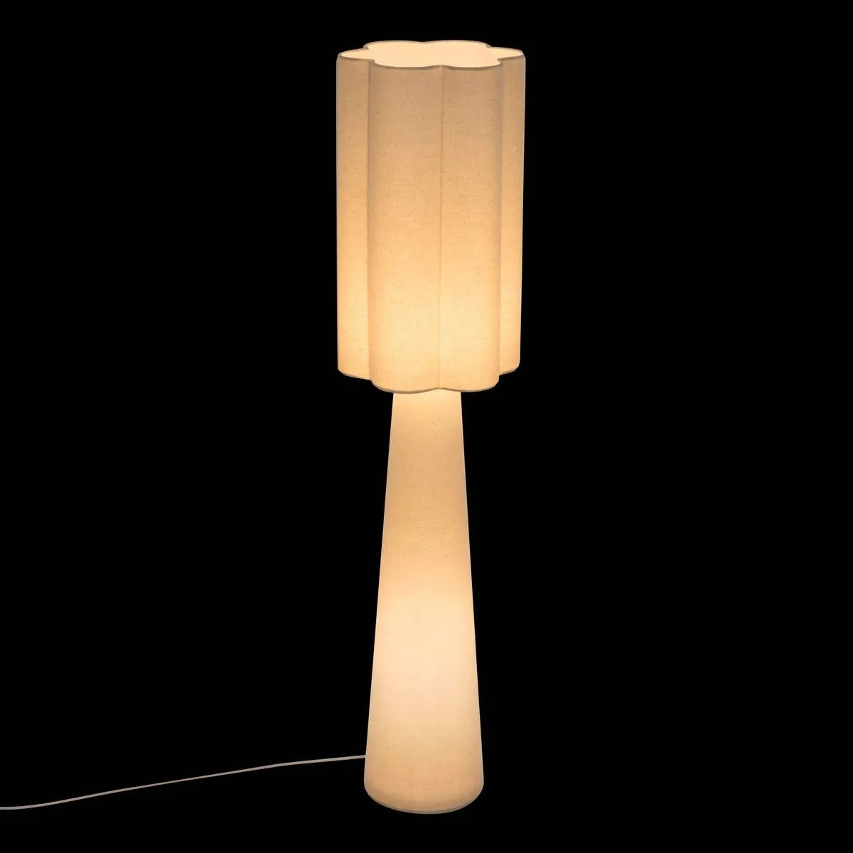 LAMPADA DA TERRA BLANCA H.124 BEIGE