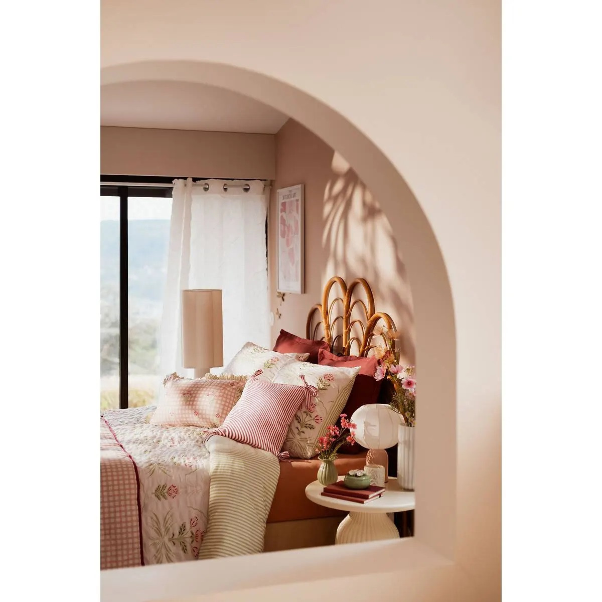 LAMPADA DA TERRA BLANCA H.124 BEIGE