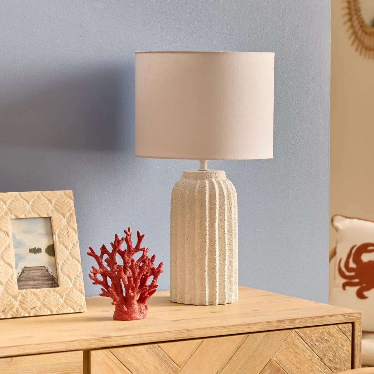 LAMPADA FERNAN H.50 CEMENTO BIANCO
