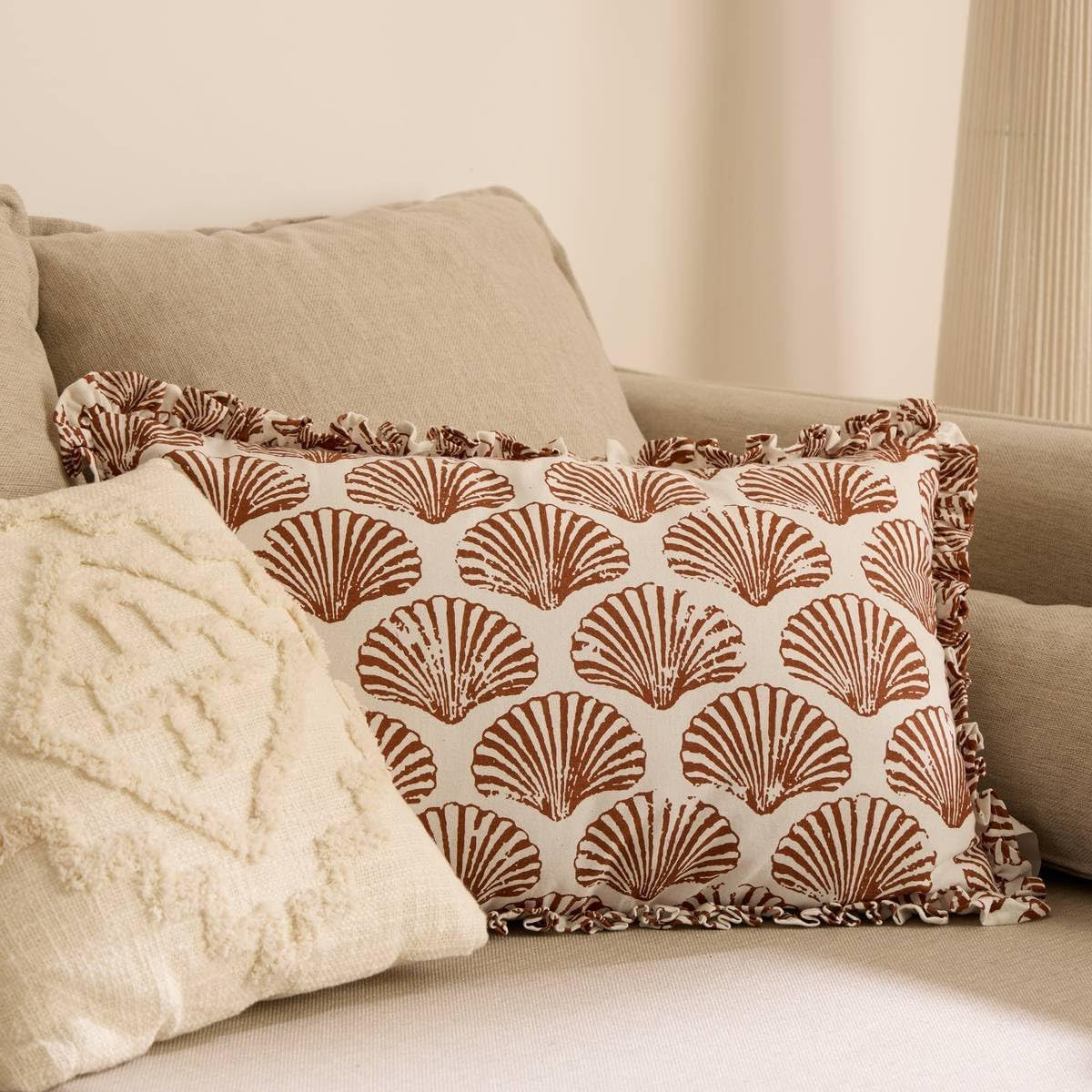 CUSCINO OCEANIA CM.38X58 TERRACOTTA