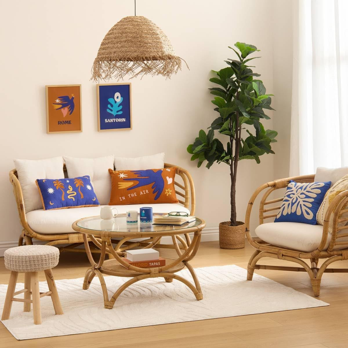 CUSCINO LIBERTAD CM.30X50 BLU