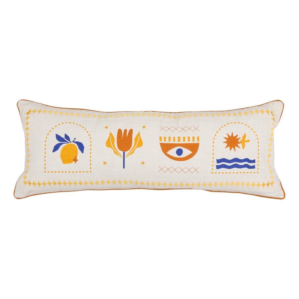 CUSCINO LIBERTAD CM.30X80 BIANCO