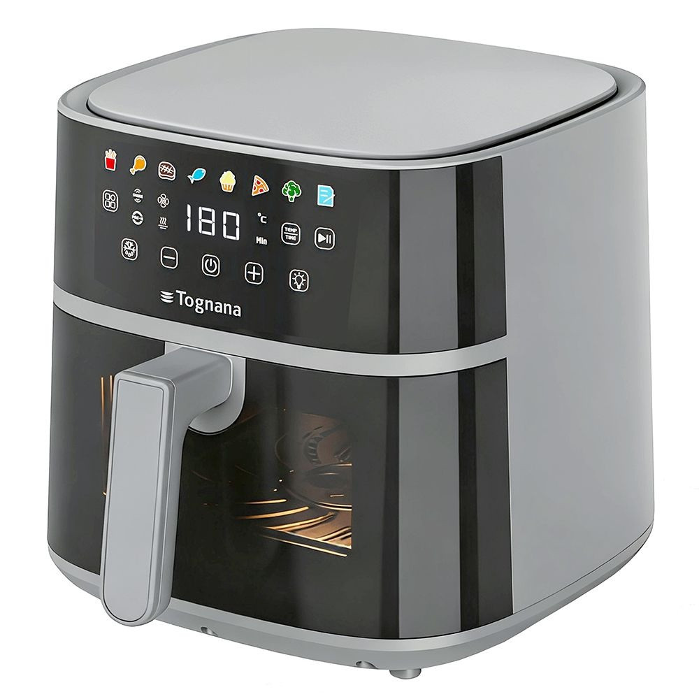 FRIGGITRICE AD ARIA 6LT DOPPIA RESISTENZA GR.PERLA