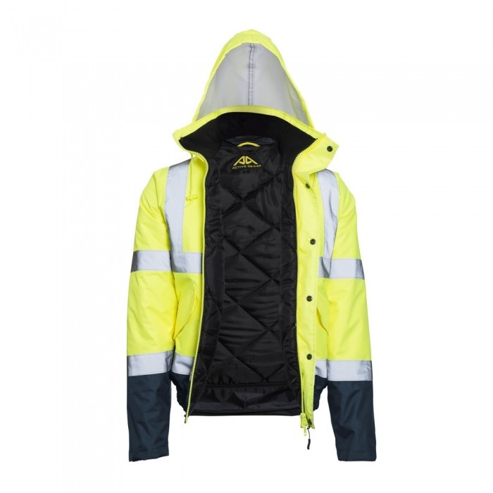 BOMBER IMPERMEABILE HV GIALLO M
