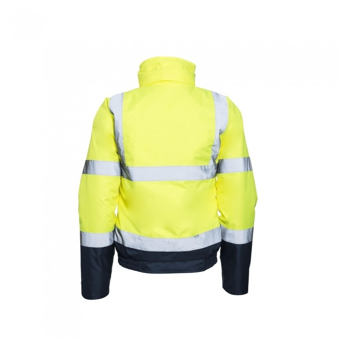 BOMBER IMPERMEABILE HV GIALLO M