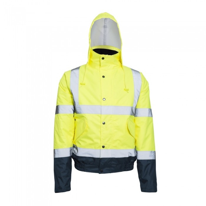 BOMBER IMPERMEABILE HV GIALLO XXL