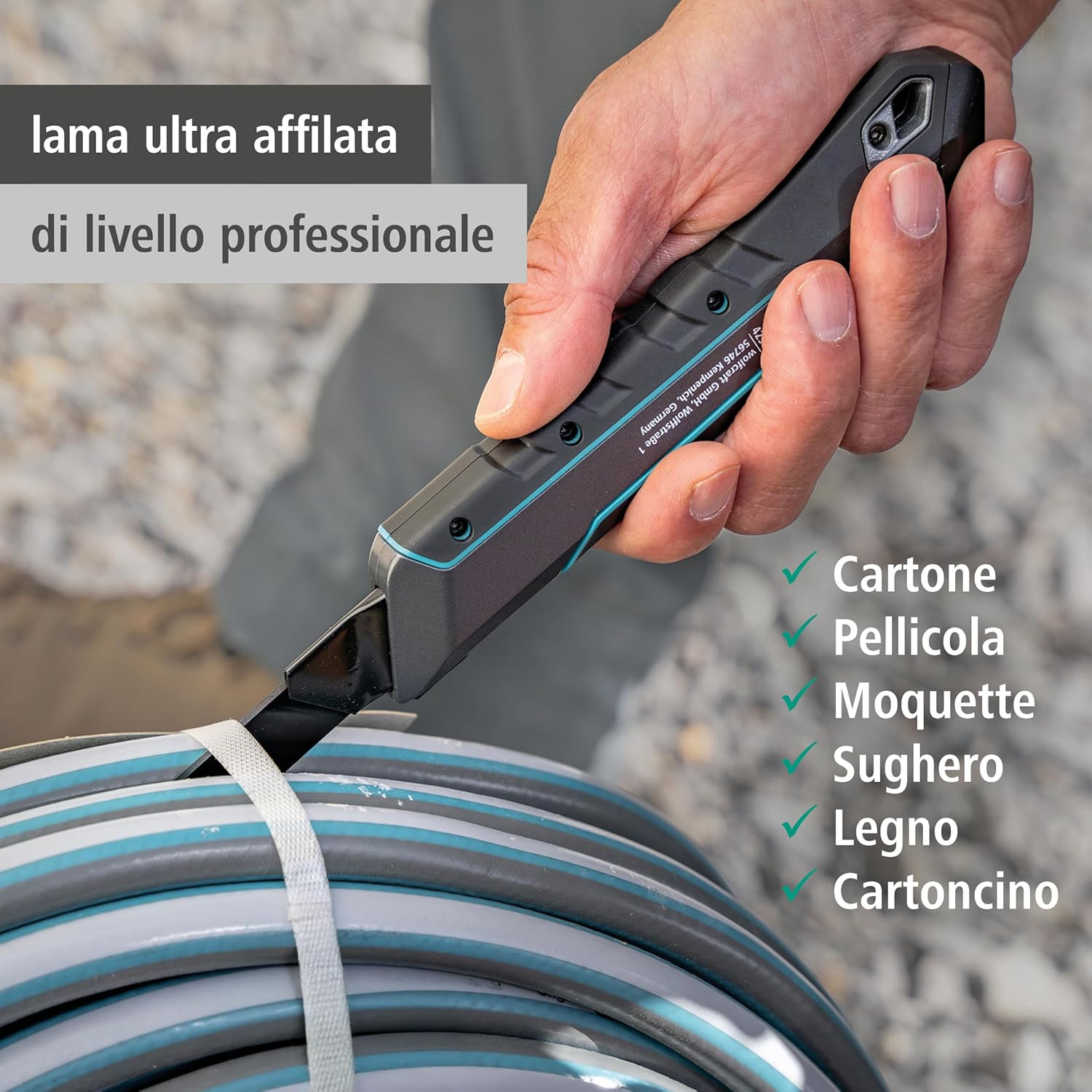 CUTTER C/LAMA SPEZZ.PROSAFETY MM.18