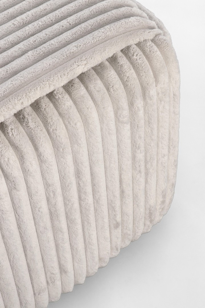 POUF CUBE GRIGIO CHIARO
