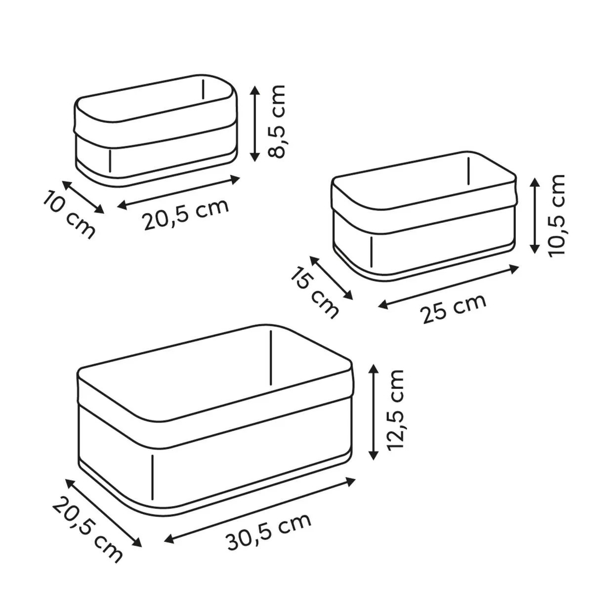 SET3 CESTINI STEMY