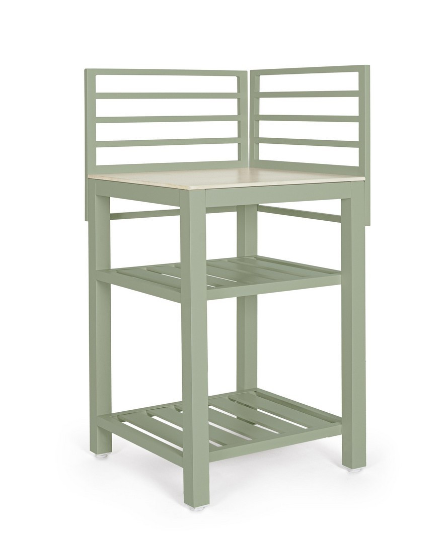 MODULO CUCINA ANGOLARE ARIA VERDE
