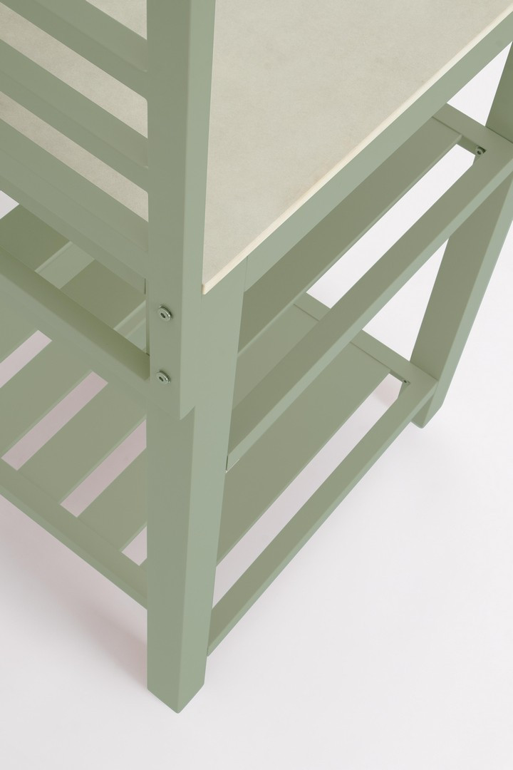 MODULO CUCINA ANGOLARE ARIA VERDE