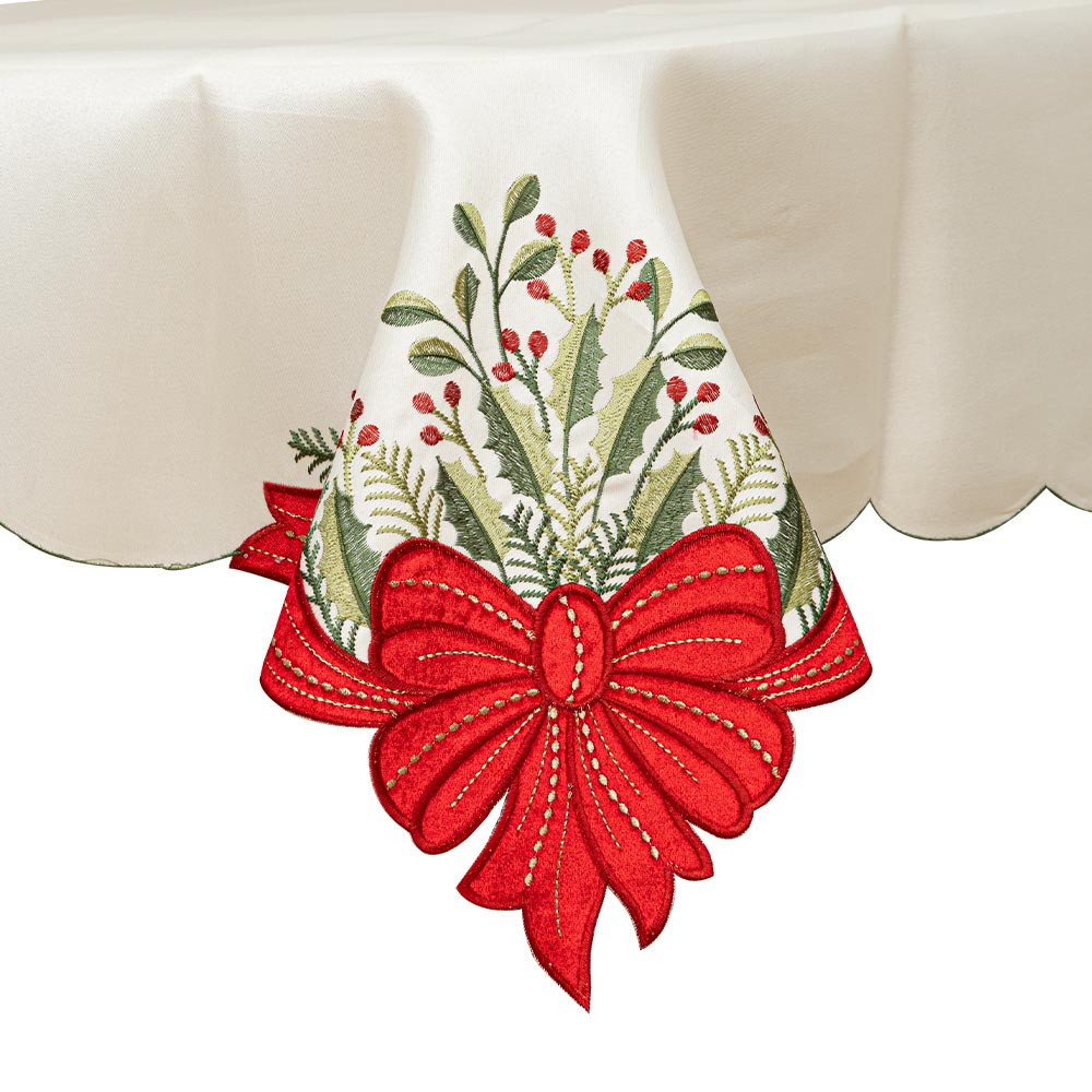 TOVAGLIA ANDERSON BIANCO-ROSSO CM.140X180