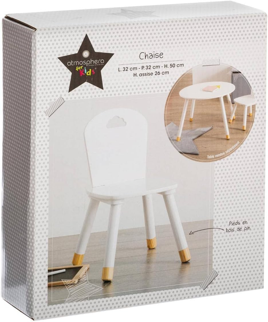 SEDIA BAMBINI BIANCO