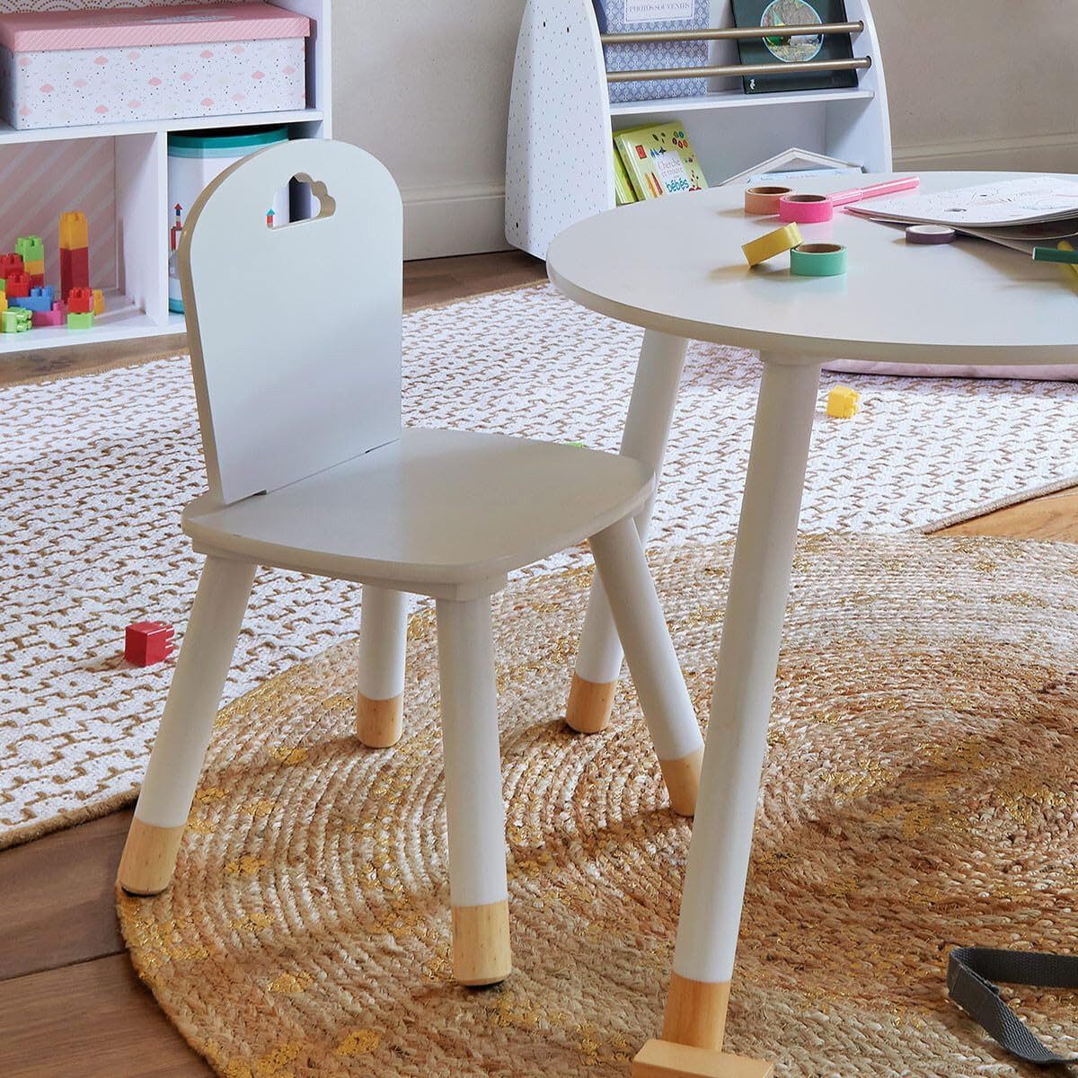 SEDIA BAMBINI BIANCO