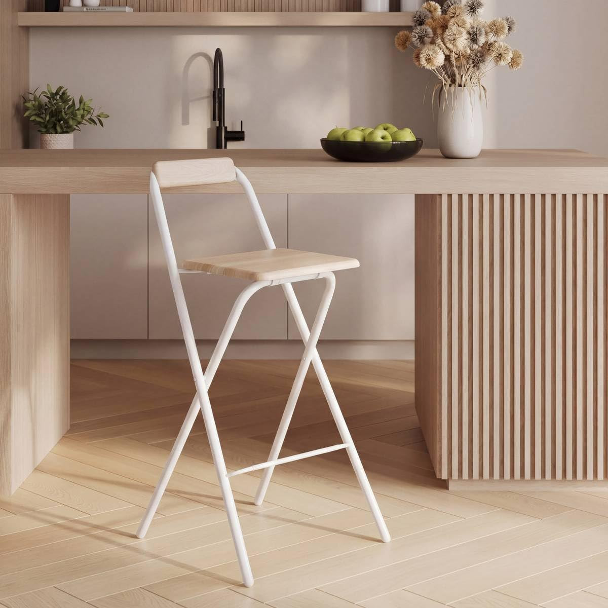 SGABELLO BAR PIEGH.LOUNA H.98 B.CO