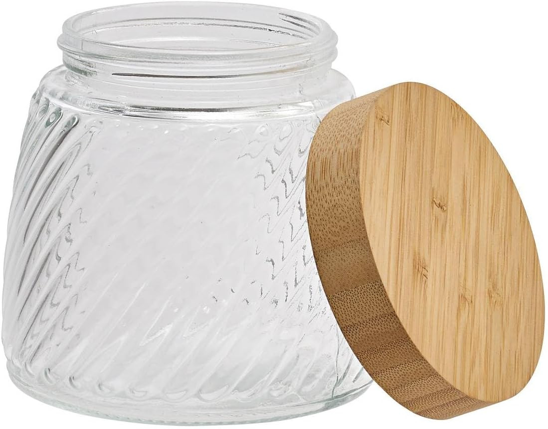 BARATTOLO STRIVA 0.9L VETRO/BAMBU'