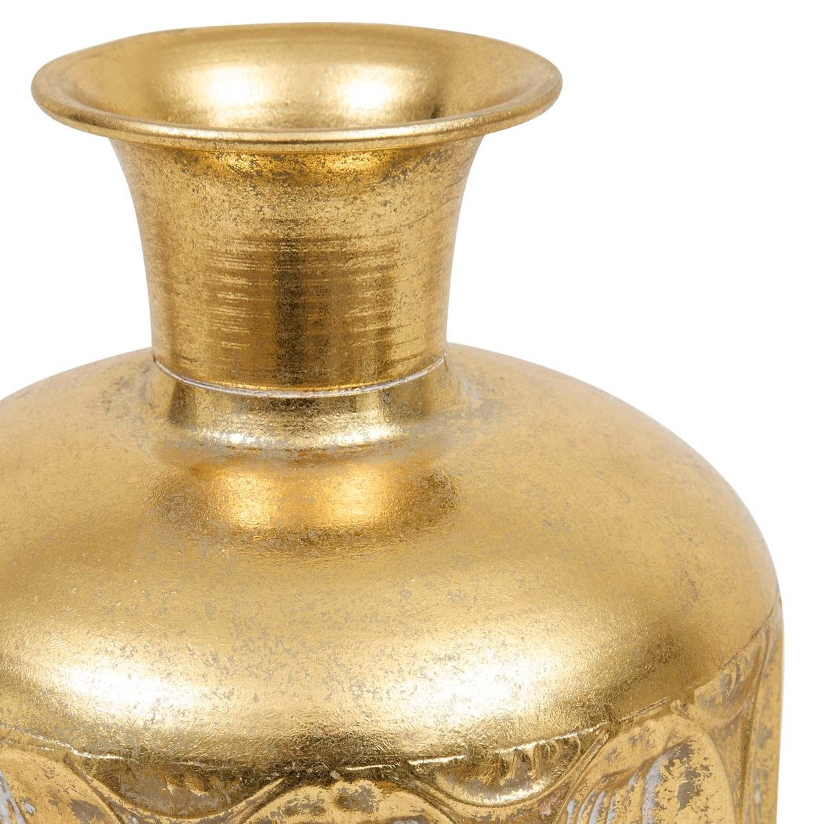 VASO METALLO H.41 DORATO