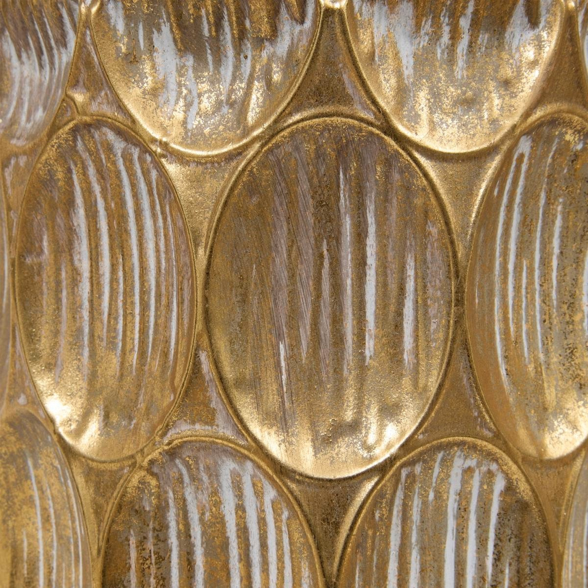 VASO METALLO H.60 DORATO